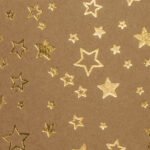 HEYDA Knutselkarton blok 'Kerststerren', A4, 12 vellen