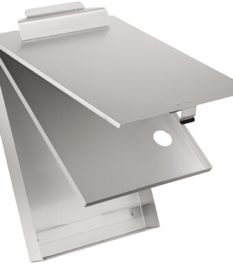 Läufer formulierhouder met box, aluminium, DIN A4