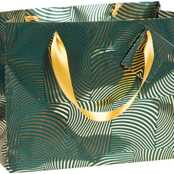Clairefontaine kerstinpakpapier 'Emerald', groot formaat.