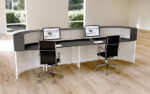 Kerkmann Balie Cento 7, 3600 x 800 x 1100 mm
