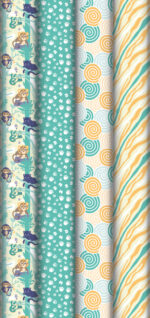 Clairefontaine Cadeaupapier 'Jungle', in display