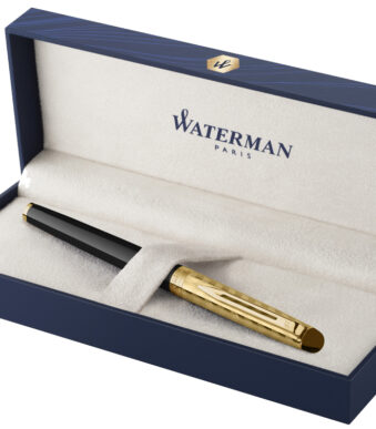 WATERMAN vulpen Hémisphère Opera zwart met goudkleurige details