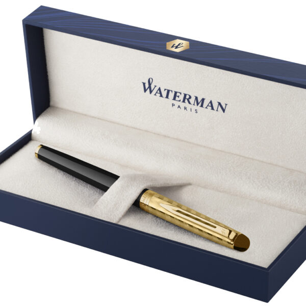 WATERMAN vulpen Hémisphère Opera zwart met goudkleurige details