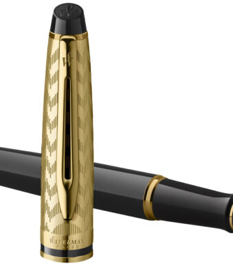 WATERMAN vulpen Expert Opera zwart met gouden accenten
