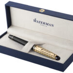 WATERMAN Expert Opera rollerball zwart met goudkleurige accenten