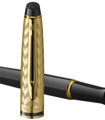 WATERMAN Expert Opera rollerball zwart met goudkleurige accenten