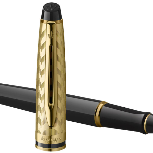 WATERMAN Expert Opera rollerball zwart met goudkleurige accenten