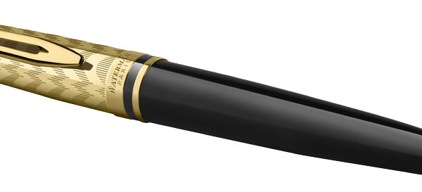 WATERMAN Expert Opera Draaier Balpen Zwart Met Goudkleurige Details