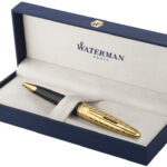 WATERMAN Carène Opera balpen - zwart met goudkleurige details