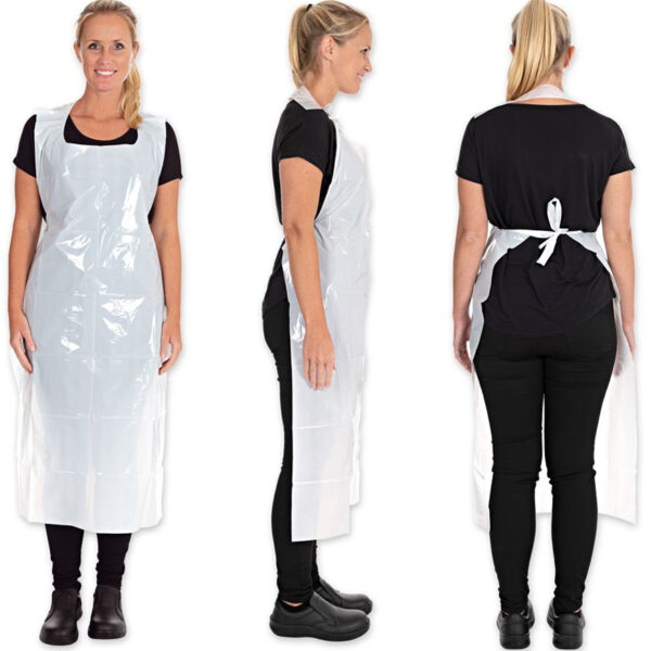 HYGOSTAR LDPE slabbenschort, 35 mu, glad, wit