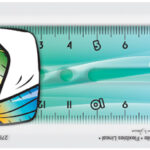 Maped liniaal Twist'n Flex DECOR 15 cm onbreekbaar flexibel regenboogkleuren