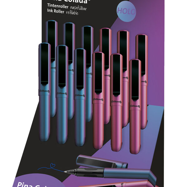 Pelikan rollerpen Pina Colada Holo, display van 12 stuks
