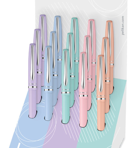 Pelikan balpennen Jazz Pastel, display van 15 stuks