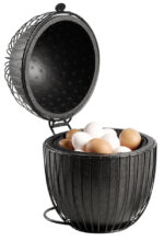 APS Eierrek OVO, voor ca. 35 eieren, zwart