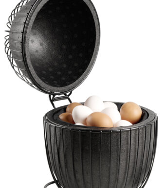 APS Eierrek OVO, voor ca. 35 eieren, zwart