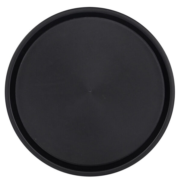 Esmeyer serveerblad Ohio rond zwart