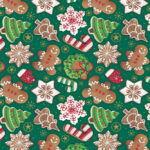 SUSY CARD Kerstcadeau-inpakpapier 'Zuurstok