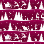 SUSY CARD Kerstcadeaupapier 'Slee Rendieren