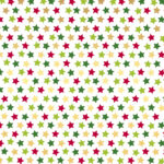 SUSY CARD Kerstcadeaupapier 'Kleurrijke sterren