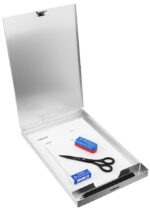 Läufer formulierhouder met box, aluminium, A4