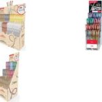 Uni-ball gelpen SIGNO display 120 stuks metallic kleuren 0,5mm