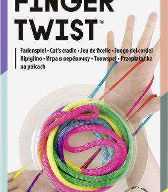 Regenboogkleurige vingernaaidraad, 160 cm