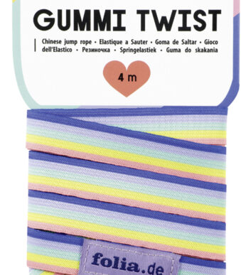 folia Gummi-twister RAINBOW, 4 meter