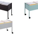 DURABLE hangmappen-trolley ´DESIGN LINE 100 Top´, 2 rijen