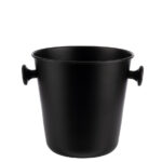 APS wijn-/champagnekoeler met 2 handgrepen, 5 liter, zwart