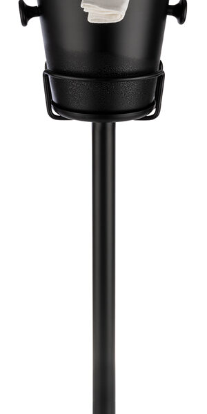 APS wijn-/champagnekoeler met 2 handgrepen, 5 liter, zwart