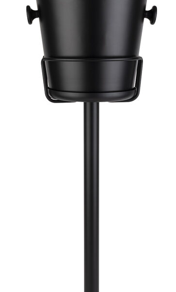 APS Wijn-/Champagnekoeler met 2 handgrepen, 8 liter, zwart