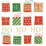 PAPSTAR Kerst servetten 'Christmas Gifts