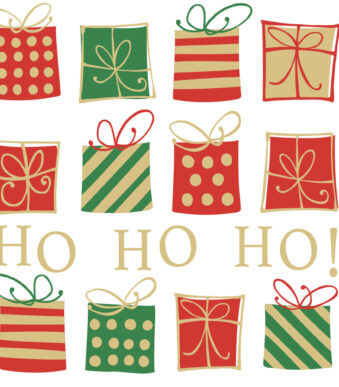 PAPSTAR Kerst servetten 'Christmas Gifts