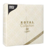 PAPSTAR Bistroservetten Royal Collection Circle Flowers