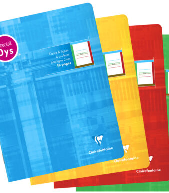Clairefontaine DYS schrift, geniet, 170 x 220 mm, 48 pagina's