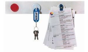 FRANKEN magneetlijst, (L)500 x (H)50 mm, wit