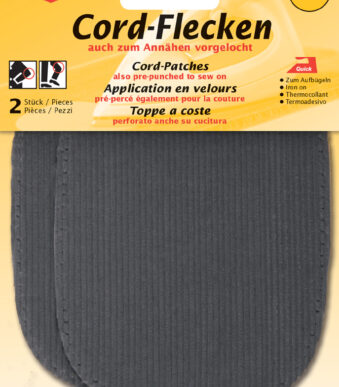 Koordvlekken deken, 135 x 100 mm, lichtgrijs