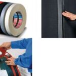 tesa textiel plakband 4541, 19 mm x 50 m, zwart