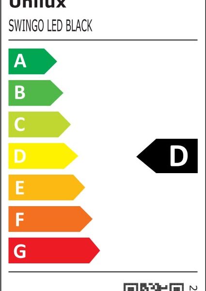 UNiLUX LED bureaulamp SWINGO zwart