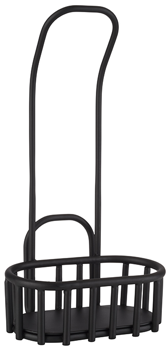 APS Kruidenrek URBAN, zwart metaal, met handgreep