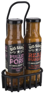 APS Kruidenrek URBAN, zwart metaal, met handgreep