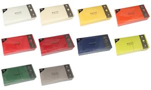 PAPSTAR lunchservetten, 320 x 320 mm, 3-laags, limoengroen, 150 stuks