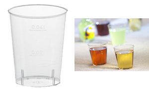 Plasticsnackglazen 2cl helder Plasticsnackglazen 2cl helder
