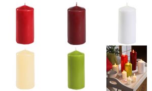 PAPSTAR stompkaars, diameter: 50 mm, hoogte: 100 mm, bordeaux