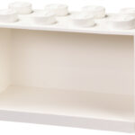 LEGO Baksteen Opbergrek BRICK SHELF 8, breedte 318 mm, wit