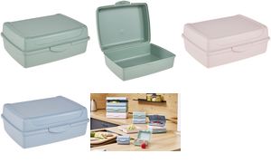 Brooddoos 'luca' Click-Box midi, noordse-roze