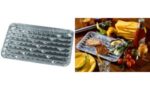 STARPAK aluminium-grillschaal, rechthoekig