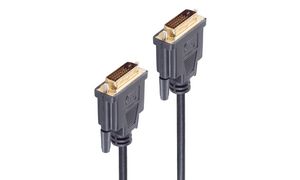 shiverpeaks BASIC-S DVI kabel, DVI-D 24+1 stekker - DVI-D 24+1 stekker, 1,0 m
