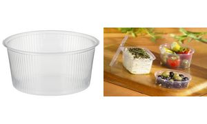 STARPAK verpakkingsbeker rond, zonder deksel, 125 ml, 100 stuks