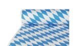 PAPSTAR Damast-tafellaken ´Beiersch blauw´, op rol